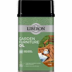 Liberon 003789 Garden Furniture Oil Teak 500ml