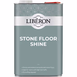 Liberon Stone Floor Shine 5 Litre Creates a Protective Coating and Lasting Shine