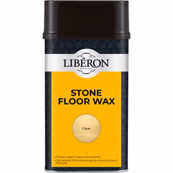 Liberon Stone Floor Wax 1 Litre Ideal for Protecting Stone, Slate, Quarry Floor