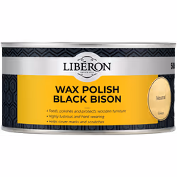 Liberon 069963 Wax Polish Black Bison Neutral 500ml