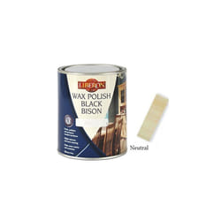 Liberon Black Bison Paste Wax Neutral 1 Litre
