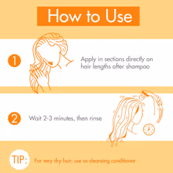 Klorane Nourishing Conditioner with Mango Butter  Moisturize and Hydrate Dry Hair  Paraben  Silicone  Sulfate Free  1.6 oz.