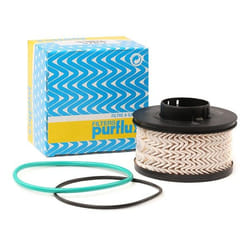 PURFLUX C875 Fuel Filter Filter Insert VAUXHALL: Grandland X, PEUGEOT: Rifter MPV, CITROËN: Berlingo Van