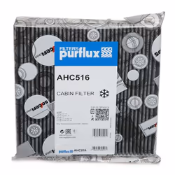Pollen filter; PURFLUX; Activated Carbon Filter 215 214 25; for SMART, RENAULT; 4538350300, 272774711R, 272779986R, FAH5135, ...
