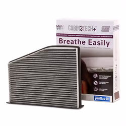 Pollen filter; PURFLUX; Particulate filter (PM 2.5) 286 212 57; for VOLKSWAGEN, AUDI, SKODA, SEAT, VW; 1K1819653, 1K1819653A, ...