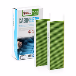 Pollen filter; PURFLUX; High efficiency air filter (HEPA) 294 96 30; for PEUGEOT, CITROËN, VAUXHALL, DS, TOYOTA; PUK1239E, 16 ...