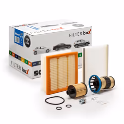 Filter Set; PURFLUX; for FIAT, JEEP