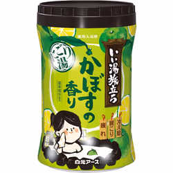 Japanese Bath Salt | Hakamoto Nigori Yuki | Japanese Pumpkin Kabocha Scent | Bath Roman Style | 660g Bottle