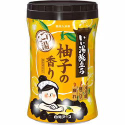Japanese Bath Salt | Hakamoto Nigori Yuki | Japanese Yuzu Scent | Bath Roman Style | 660g Bottle