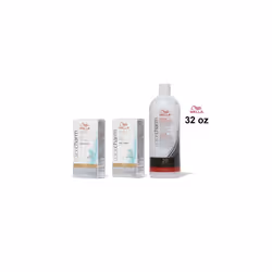 32oz) Wella Color Charm T27 Medium Beige Blonde Hair Toner - T27+T27+Dev(Vol.20