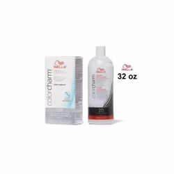 32oz) Wella Color Charm T10 Pale Blonde Hair Toner - T10+Dev(Vol.20