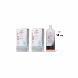 32oz) Wella Color Charm T10 Pale Blonde Hair Toner - T10+T10+Dev(Vol.20