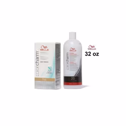 32oz) Wella Color Charm T11 Lightest Beige Blonde Hair Toner - T11+Dev(Vol.20