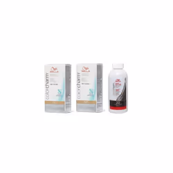 3.6oz) Wella Color Charm T14 Pale Ash Blonde Permanent Liquid Hair Toner - T27+T27+ Dev (Vol. 20
