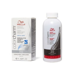 3.6oz) Wella Color Charm T11 Lightest Beige Blonde Permanent Liquid Hair Toner - O50, Dev (Vol.20