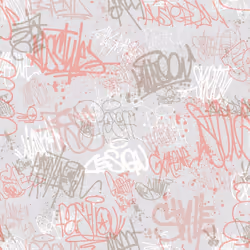 My Kingdom Sketched Grey & Pink Muriva M51303