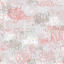 My Kingdom Sketched Grey & Pink Muriva M51303