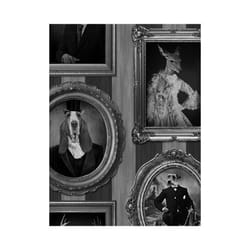 Dogs in Frames Wallpaper Muriva J59309