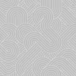 Muriva Ugepa Orbis Geo Grey Wallpaper M59609