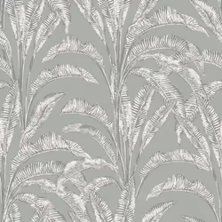 Muriva Sansa Leaf Green Wallpaper M61904