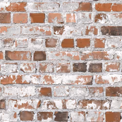 Muriva Loft Brick Red Wallpaper J64528