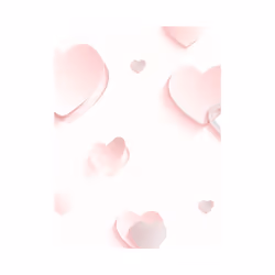 3D Hearts Glitter Wallpaper Pink Muriva J92603