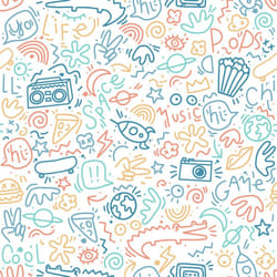 My Kingdom Doodle Multi Muriva M45710