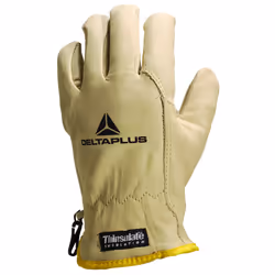 Delta Plus Venitex FBF50 3M Thinsulate Leather Winter Thermal Cold Work Gloves - Large - Size 9