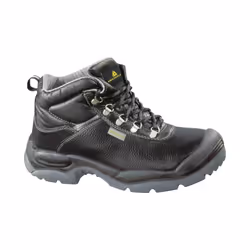 Delta Plus SAULT Split Leather Safety Work Boots Black (Sizes 7-12) - 11