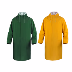 Delta Plus MA305 Rain Mac | Waterproof Raincoat - Green, XL