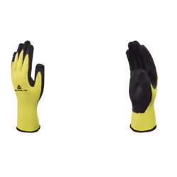 Delta Plus APOLLON VV733, Workshop gloves, Black, Yellow, L, Adult, Adult, Unisex