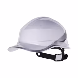 Delta Plus DIAMOND V ABS Baseball Cap Style Safety Hard Hat Helmet (Various Colours) - White