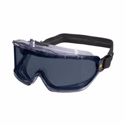Delta Plus GALERAS Polycarbonate Safety Goggles (Clear or Smoke) - Smoke