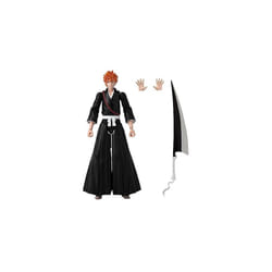Anime Heroes Bleach Figures Kurosaki Ichigo Action Figure Articulated Anime Figure With Swappable Arms And Faces Bandai Bleach Action Figures, 17 cm