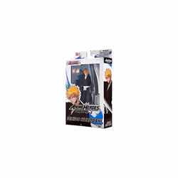 Anime Heroes Bleach Figures Kurosaki Ichigo Action Figure Articulated Anime Figure With Swappable Arms And Faces Bandai Bleach Action Figures, 17 cm