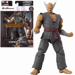 Game Dimensions Tekken Heihachi Mishima Action Figure | 17cm Heihachi Figure With 17 Points Of Articulation And Accessories B ...