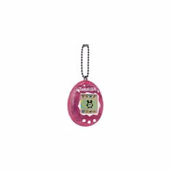 Tamagotchi Original Pink Glitter Shell | Tamagotchi Original Cyber Pet 90s Adults And Kids Toy With Chain | Retro Virtual Pets Are Great Boys And