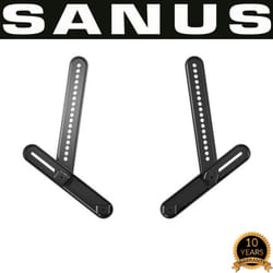 SANUS SA405-B2 Black Universal Soundbar TV Mount Holds Soundbars up to 6.8 KG