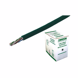 305m Samson CAT6 Pure Copper LSZH Green Internal Network Cable HDBaseT Certified