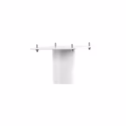 Norstone STYLUM S Pair of Speaker Stands 28cm Satin White Universal Steel