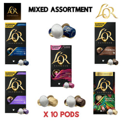 L'OR Nespresso Compatible Capsule Coffee Pods 10 x 40ml Ultimo Flavour