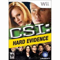 Ubisoft CSI: Hard Evidence, Wii, M (Mature), Physical media