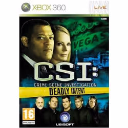Ubisoft CSI: Crime Scene Investigation - Deadly Intent (Xbox 360), Xbox 360