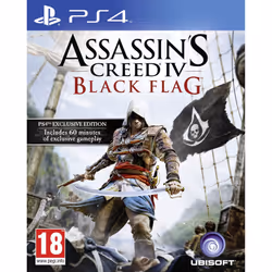 Ubisoft Assassin's Creed IV : Black Flag, PlayStation 4, Multiplayer mode, M (Mature), Physical media