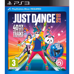 Ubisoft Just Dance 2018, PlayStation 3, RP (Rating Pending), Physical media
