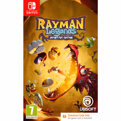 Ubisoft Rayman Legends Definitive Edition, Nintendo Switch, Multiplayer mode, E10+ (Everyone 10+), Download
