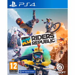 Ubisoft Riders Republic, PlayStation 4, Multiplayer mode, RP (Rating Pending), Physical media
