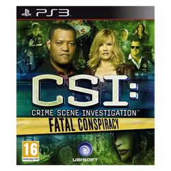 CSI: Crime Scene Investigation - Fatal Conspiracy PS3 Game