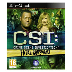CSI: Crime Scene Investigation - Fatal Conspiracy PS3 Game