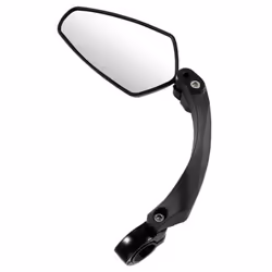 Versatile Bike Mirror Anti-Scratch Aluminum Alloy Wide Vision - as the picture, Right
